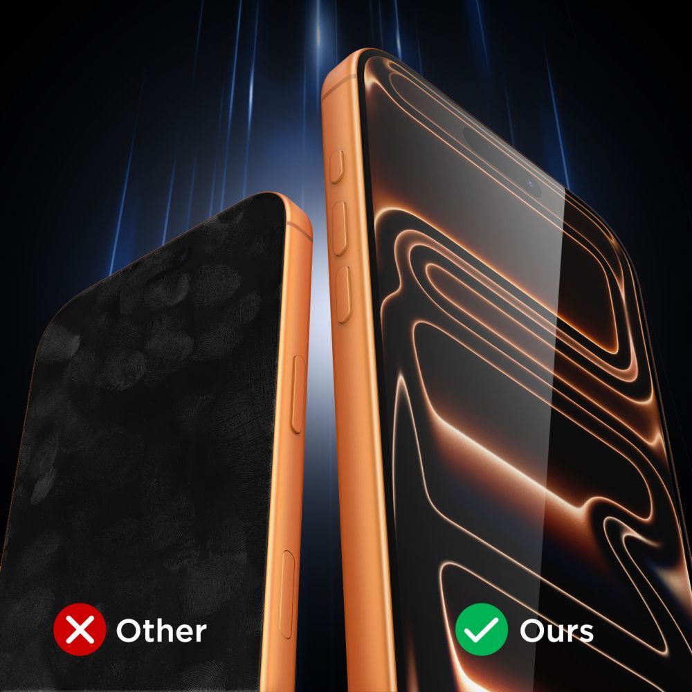 Προστατευτική Μεμβράνη Οθόνης Tech-Protect για Apple iPhone 17 Pro / 17 / 16 Pro, Ενισχυμένο Γυαλί, Πλήρης Κόλληση, Σετ 10 τεμαχίων
