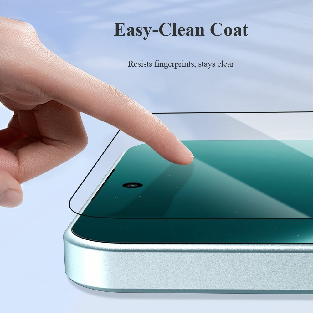 Προστατευτική μεμβράνη οθόνης Lereach για Xiaomi Redmi Note 15 Pro 5G, Ασφαλισμένο γυαλί, Πλήρης κόλλα, Μαύρο
