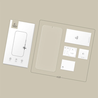 Προστατευτική Μεμβράνη Οθόνης Tech-Protect για Samsung Galaxy S25 S931 / S24 S921, Ενισχυμένο Γυαλί, Πλήρης Κόλληση, Σετ 10 τεμαχίων