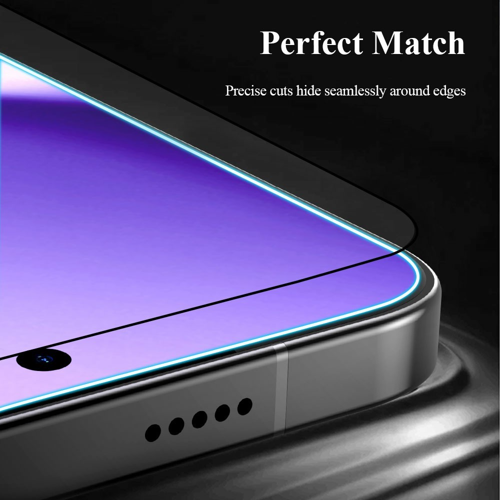 Προστατευτική μεμβράνη οθόνης Lereach για Xiaomi Poco X8 Pro Max, Ασφαλισμένο γυαλί, Πλήρης κόλλα, Μαύρο