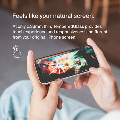 Προστατευτική μεμβράνη οθόνης Belkin ScreenForce TemperedGlass για Apple iPhone 15 Pro, Ασφαλισμένο γυαλί, Full Glue OVA137zz