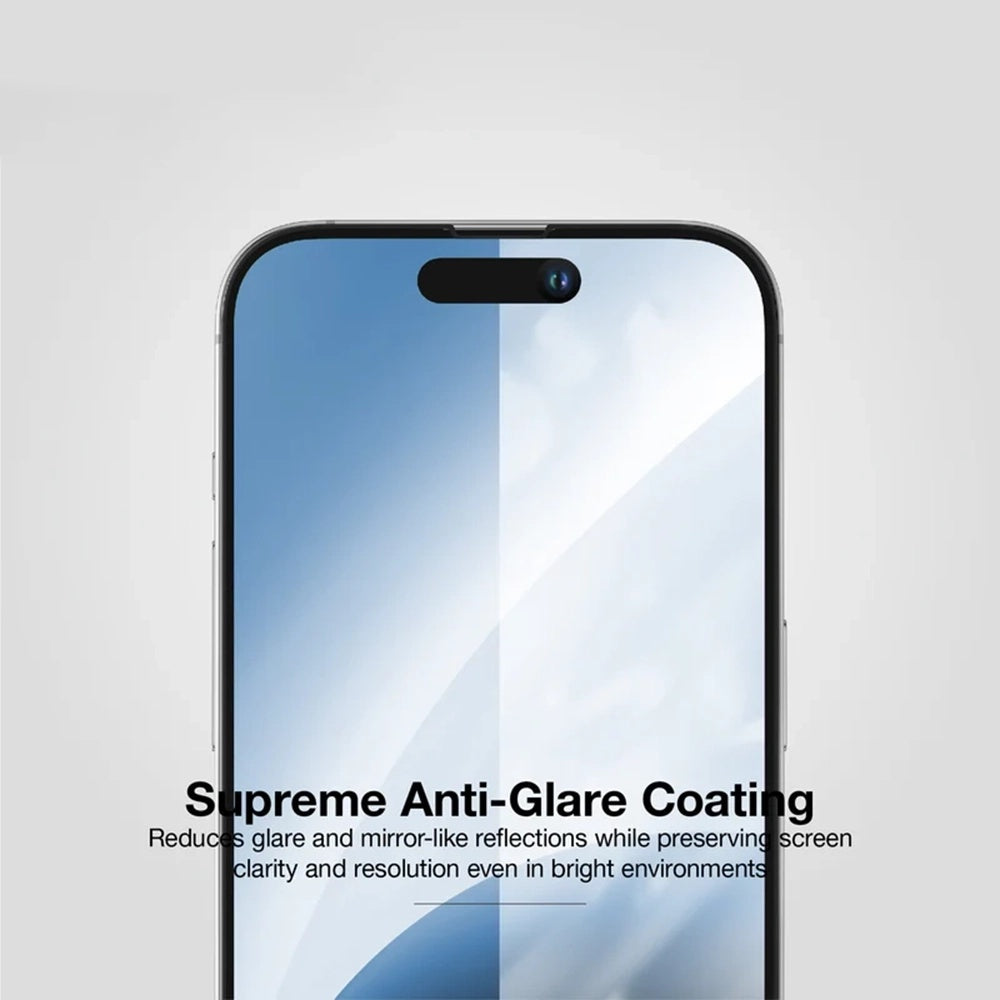 Προστατευτική Μεμβράνη Οθόνης Anank 10X Reinforced CG για Apple iPhone 17, Ενισχυμένο Γυαλί, Full Glue, 2.5D, Μαύρη