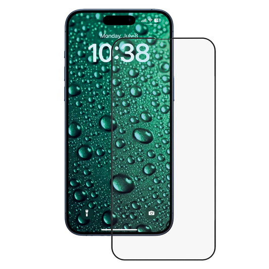 Προστατευτική Μεμβράνη Οθόνης Anank 5X Reinforced Invisible για Apple iPhone 17 Pro Max, Ενισχυμένο Γυαλί, Full Glue, 3D, Μαύρη