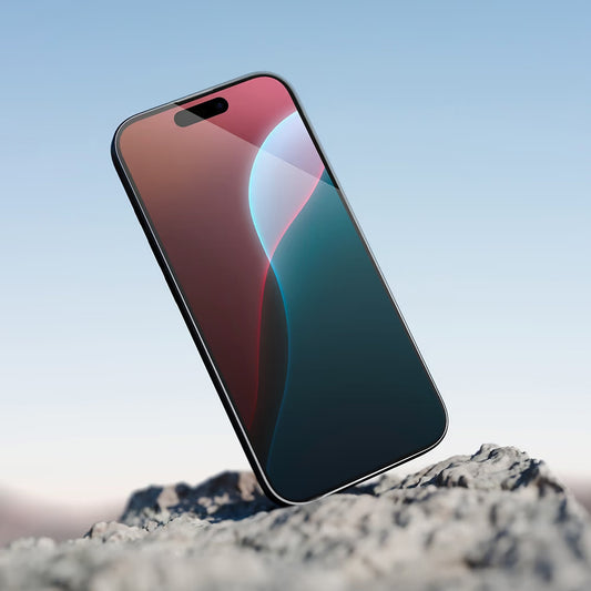 Προστατευτική Μεμβράνη Οθόνης Anank 5X Reinforced Invisible για Apple iPhone 17 Pro Max, Ενισχυμένο Γυαλί, Full Glue, 3D, Μαύρη