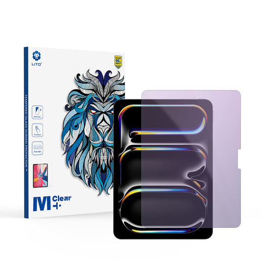 Προστατευτική μεμβράνη οθόνης Anti Blue Light Lito Classic για Apple iPad Pro 11 (2024), Ασφαλισμένο γυαλί, Full Glue, 2.5D