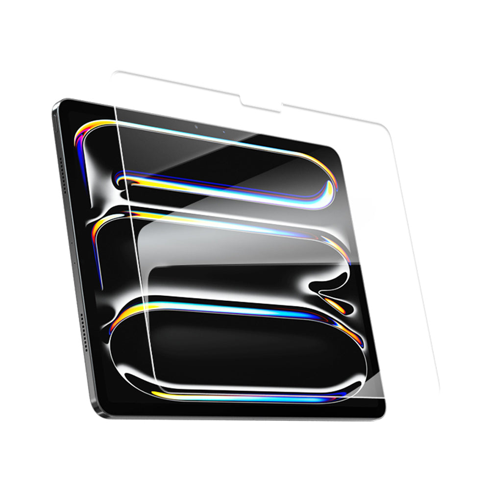 Προστατευτική μεμβράνη οθόνης Blueo Anti-Reflective HD Applicator Pro για Apple iPad Pro 11 (2024), Ασφαλισμένο γυαλί, Πλήρης κόλλα