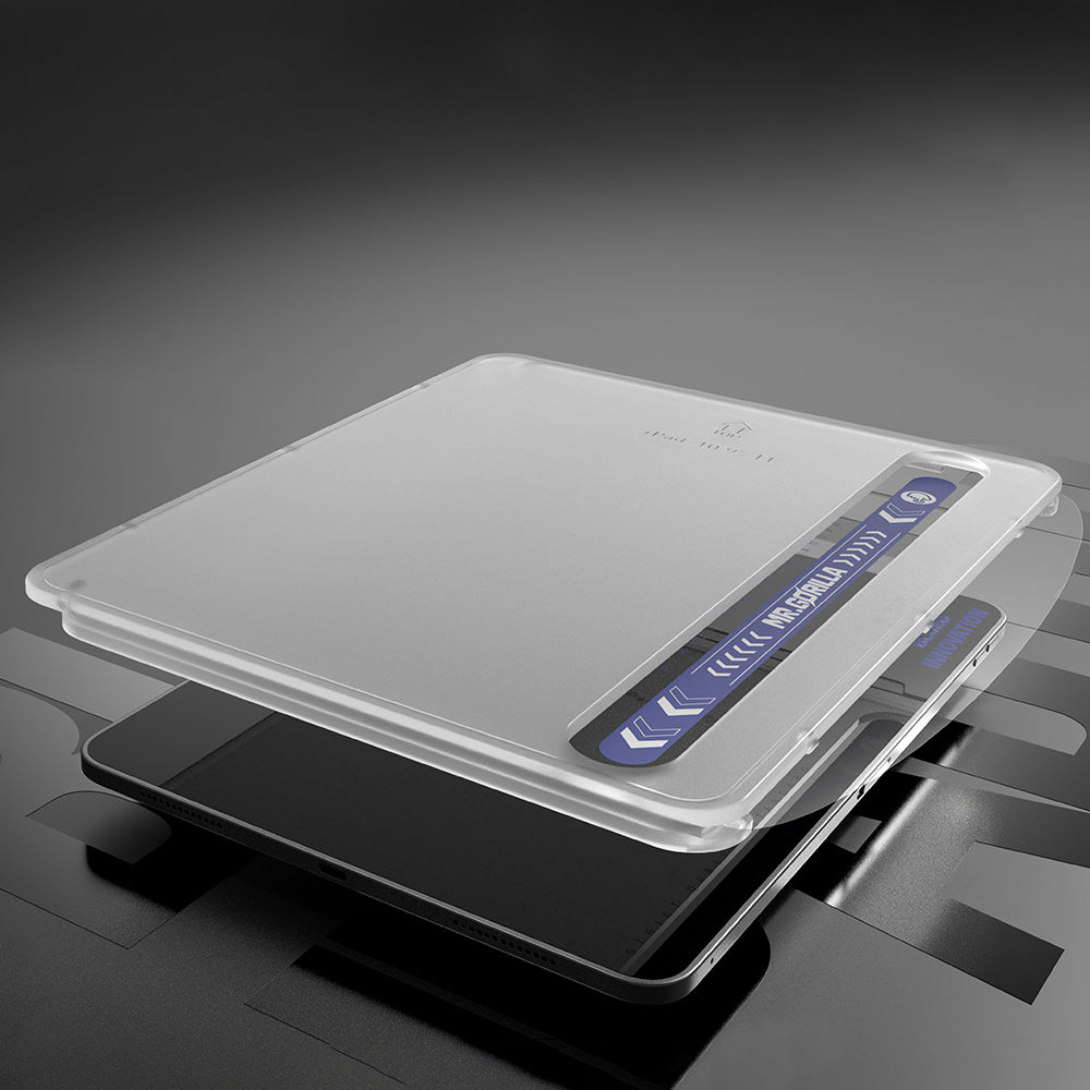 Προστατευτική μεμβράνη οθόνης Blueo Anti-Reflective HD Applicator Pro για Apple iPad Pro 12.9 (2022), Ασφαλισμένο γυαλί, Πλήρης κόλλα