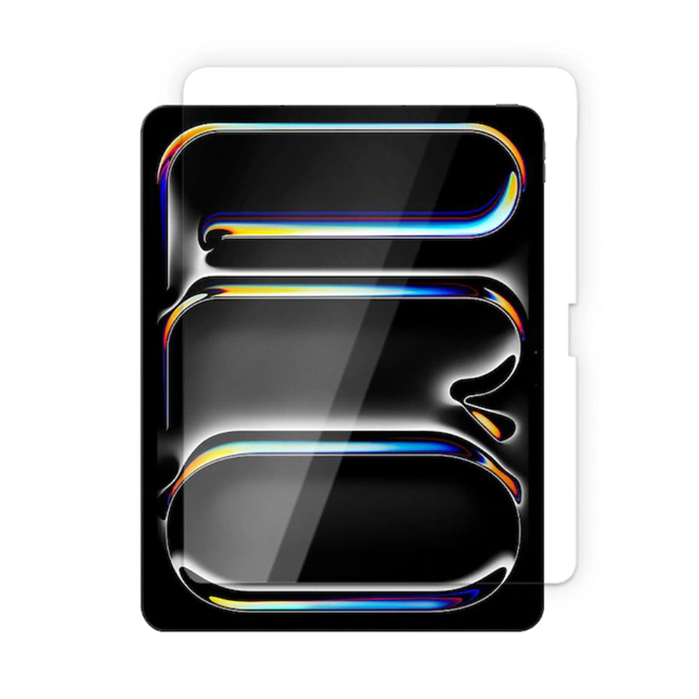 Προστατευτική μεμβράνη οθόνης Blueo Anti-Reflective HD Applicator Pro για Apple iPad Pro 13 (2024), Ασφαλισμένο γυαλί, Πλήρης κόλλα