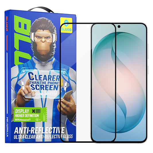 Προστατευτική Μεμβράνη Οθόνης Blueo Anti-Reflective HD για Samsung Galaxy S26 Plus S947, Ενισχυμένο Γυαλί, Full Glue, Μαύρη