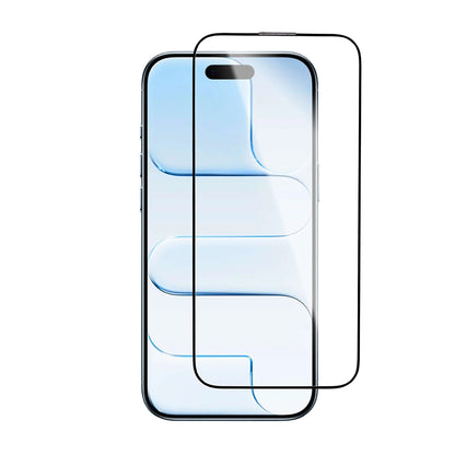 Προστατευτική Μεμβράνη Οθόνης Blueo Crystal Anti-Scratch για Apple iPhone 17 Air, Ενισχυμένο Γυαλί, Πλήρης Κόλληση, Μαύρη