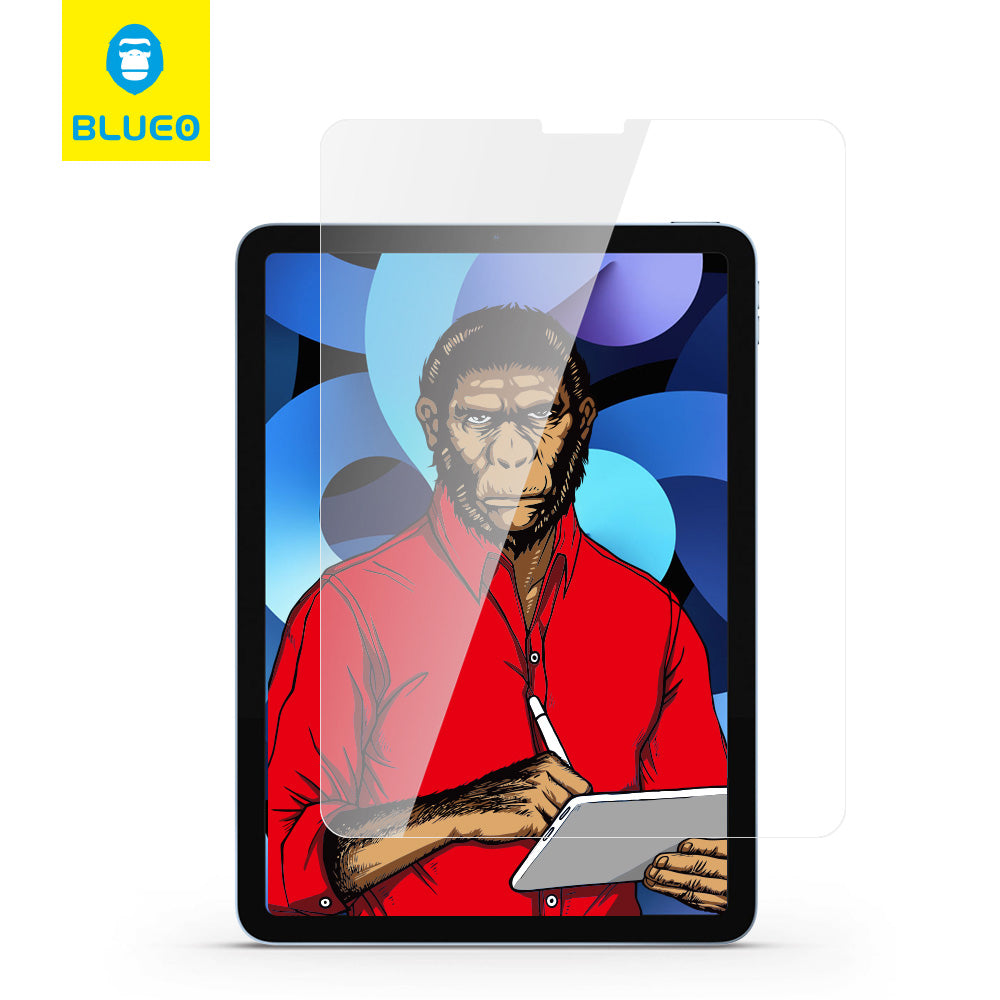Προστατευτική μεμβράνη οθόνης Blueo HD για Apple iPad Air 11 (2024), Ασφαλισμένο γυαλί, Πλήρης κόλλα