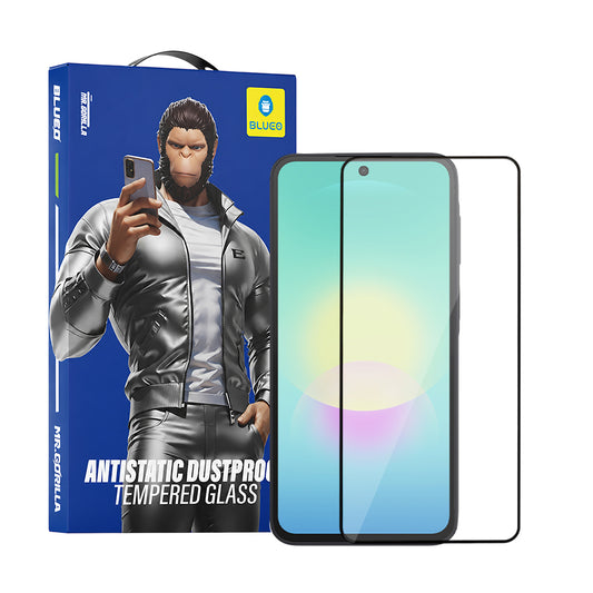 Προστατευτική μεμβράνη οθόνης Blueo HD για Samsung Galaxy A27 5G / A57 5G / A37 5G, Ασφαλισμένο γυαλί, Full Glue, 2.5D, Μαύρο