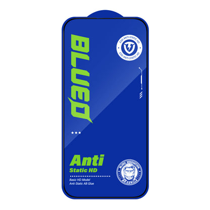 Προστατευτική μεμβράνη οθόνης Blueo Silk HD για Apple iPhone 12 Pro Max, Ασφαλισμένο γυαλί, Πλήρης κόλλα, Σετ 5 τεμαχίων, 2.5D, Μαύρο