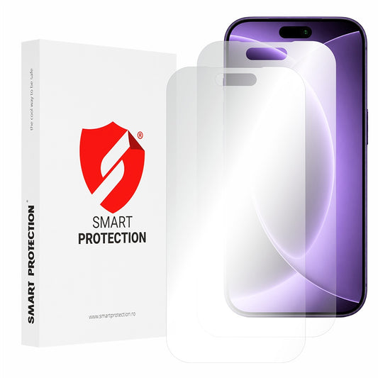 Προστατευτική μεμβράνη οθόνης Smart Protection Premium Classic για Apple iPhone 18 Pro, Πλαστικό, Σετ 2 τεμαχίων
