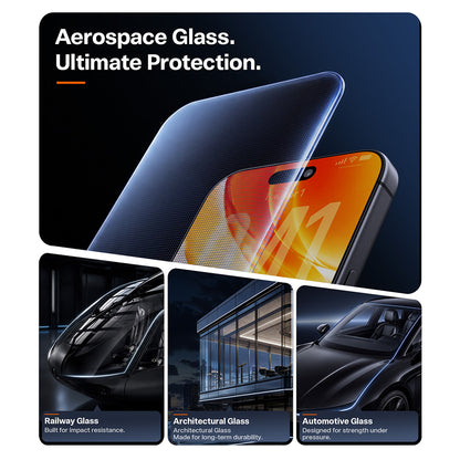 Torras OrigArmor Screen Protector for Apple iPhone 18 Pro Max / 17 Pro Max, Tempered Glass, Full Glue