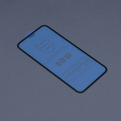 Προστατευτική μεμβράνη οθόνης DUX DUCIS για Apple iPhone 11 Pro / XS / X, Ασφαλισμένο γυαλί, Edge Glue, Μαύρο
