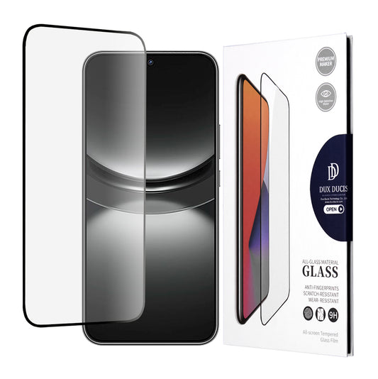 Προστατευτική μεμβράνη οθόνης DUX DUCIS για Huawei nova 12, Ασφαλισμένο γυαλί, Edge Glue, Μαύρο