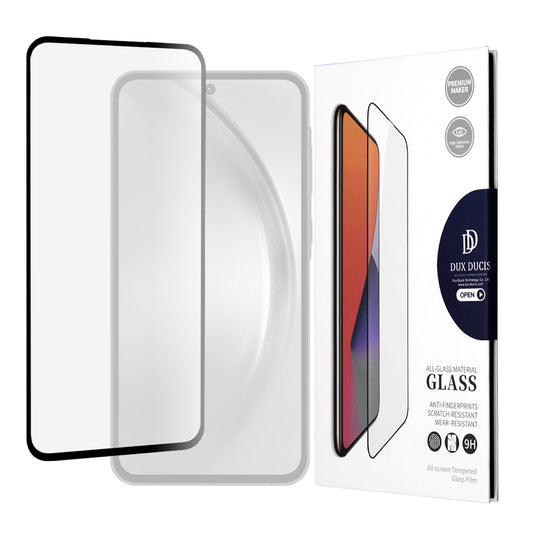 Προστατευτική μεμβράνη οθόνης DUX DUCIS για Samsung Galaxy A35 5G A356, Ασφαλισμένο γυαλί, Edge Glue, Μαύρο
