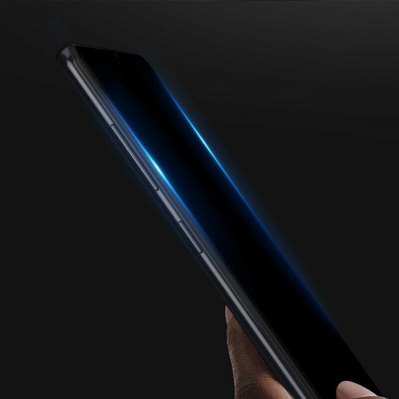 DUX DUCIS Screen Protector for Samsung Galaxy A35 5G A356, Tempered Glass, Edge Glue, Black