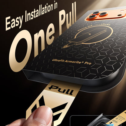 ESR Armorite Pro UltraFit Screen Protector for Apple iPhone 18 Pro Max / 17 Pro Max, Tempered Glass, Full Glue, Black