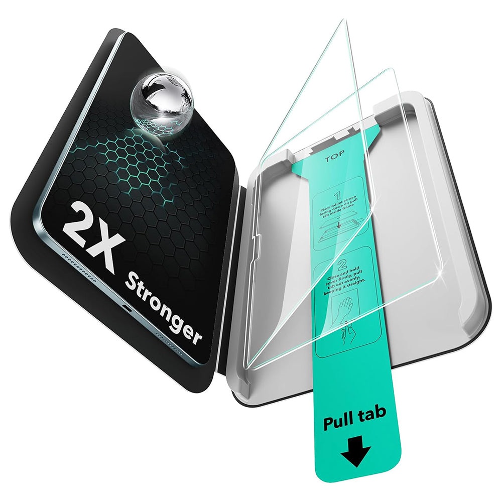 Προστατευτική Μεμβράνη Οθόνης ESR Armorite UltraFit για Apple iPad Pro 13 (2025) / Pro 13 (2024), Ενισχυμένο Γυαλί, Full Glue, Σετ 2 τεμαχίων