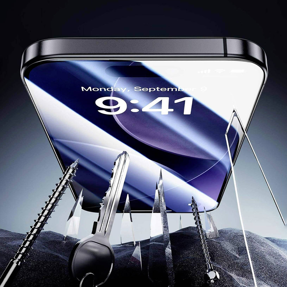 ESR Armorite UltraFit Screen Protector for Apple iPhone 18 Pro Max / 17 Pro Max, Tempered Glass, Full Glue, Set of 2 Pieces, Black