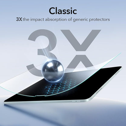 ESR Paper Feel UltraFit Screen Protector for Apple iPad Air 11 (2026) / Air 11 (2025), Plastic, Set of 2 Pieces