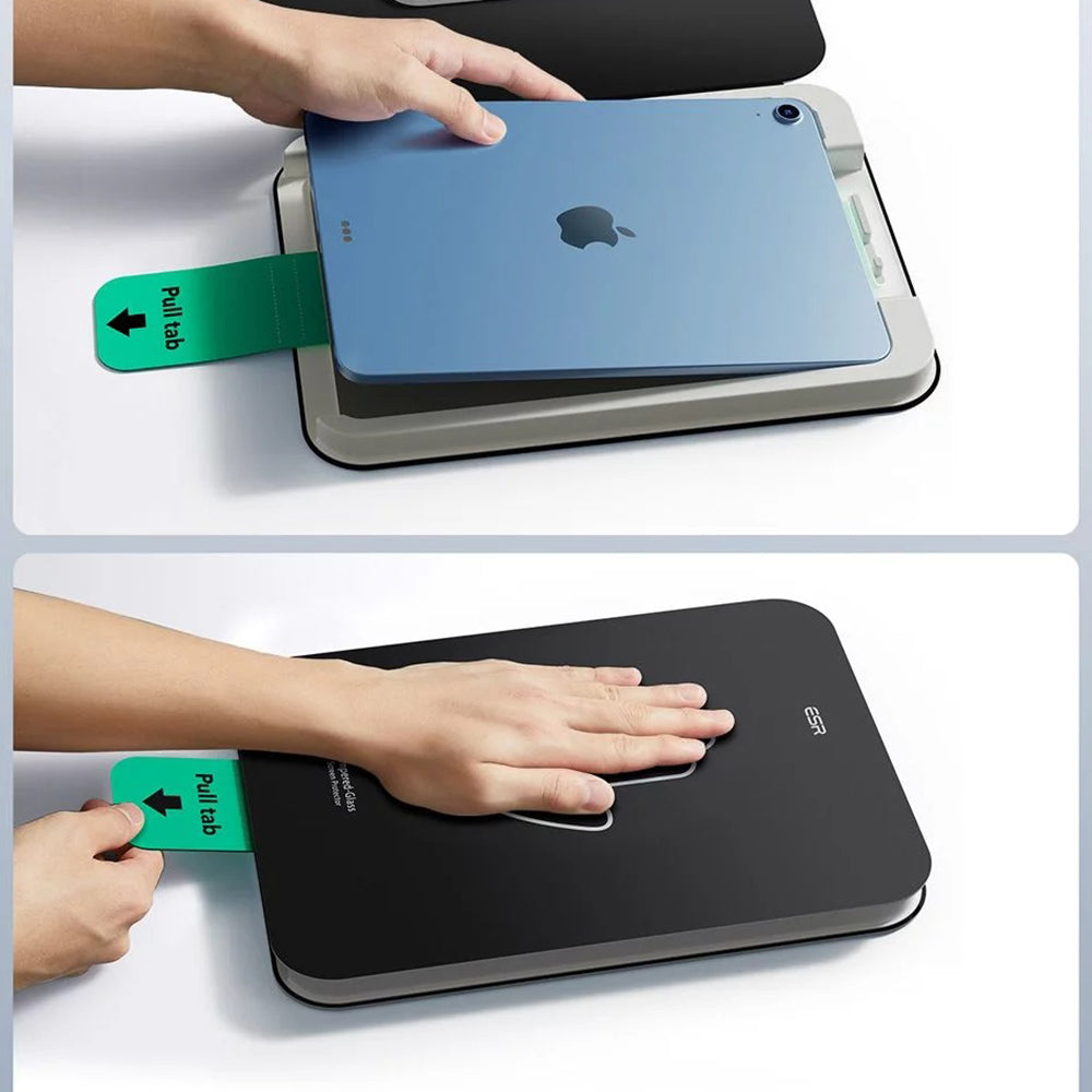 Προστατευτική Μεμβράνη Οθόνης ESR UltraFit για Apple iPad (2025) / (2022), Ενισχυμένο Γυαλί, Full Glue, Σετ 2 τεμαχίων