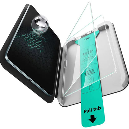 Προστατευτική Μεμβράνη Οθόνης ESR UltraFit για Apple iPad Air 13 (2025) / Air 13 (2024), Ενισχυμένο Γυαλί, Full Glue, Σετ 2 τεμαχίων