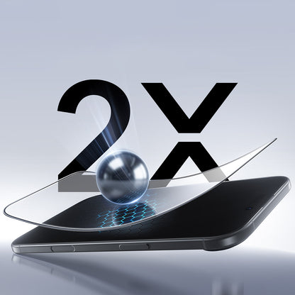 Προστατευτική Μεμβράνη Οθόνης ESR UltraFit για Apple iPhone 17 Pro Max, Ενισχυμένο Γυαλί, Πλήρης Κόλληση, Μαύρη