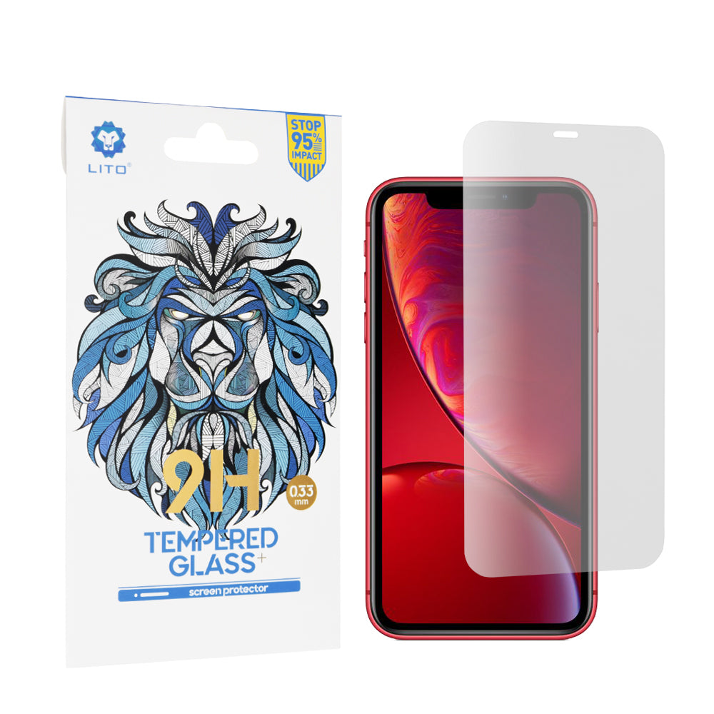 Lito Classic Screen Protector for Apple iPhone 11 / XR, Tempered Glass, Full Glue, 2.5D
