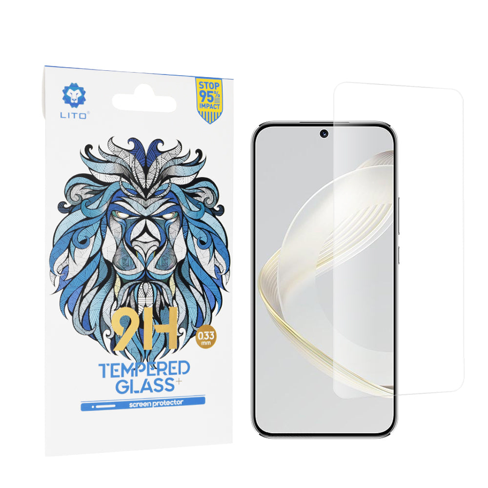 Lito Classic Screen Protector Film for Huawei nova 12s / nova 11, Tempered Glass, Full Glue, 2.5D