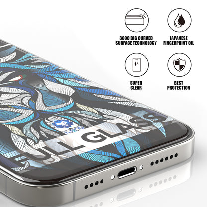 Προστατευτική μεμβράνη οθόνης Lito D+ Max 300C για Apple iPhone 14 Pro, Ενισχυμένο γυαλί, Πλήρης κόλλα
