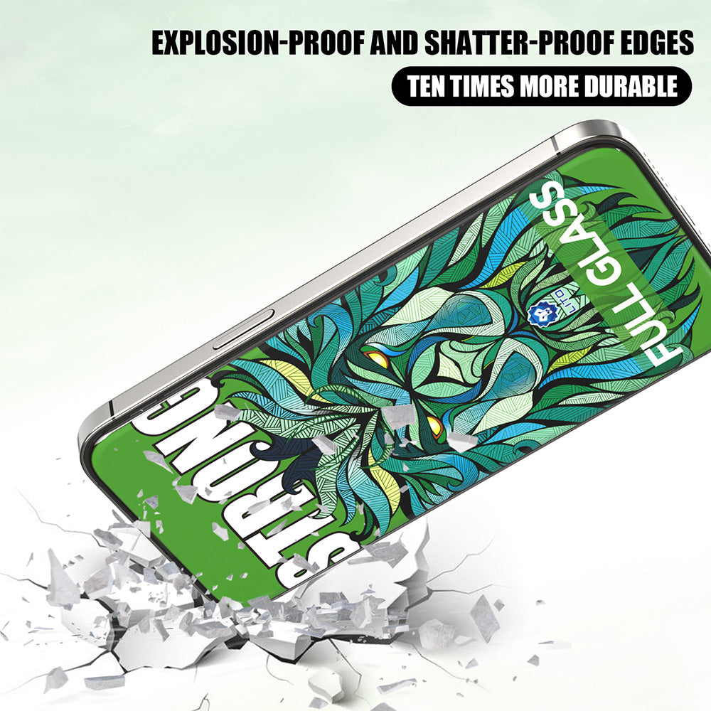 Προστατευτική Μεμβράνη Οθόνης Lito D+ Max Strong για Apple iPhone 17 / 16 Pro, Ενισχυμένο Γυαλί, Πλήρης Κόλληση, Μαύρη