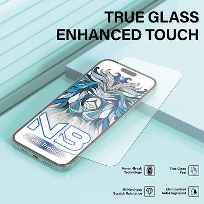 Προστατευτική Μεμβράνη Οθόνης Lito NB για Apple iPhone 17 Pro Max, Ενισχυμένο Γυαλί, Full Glue, Μαύρη