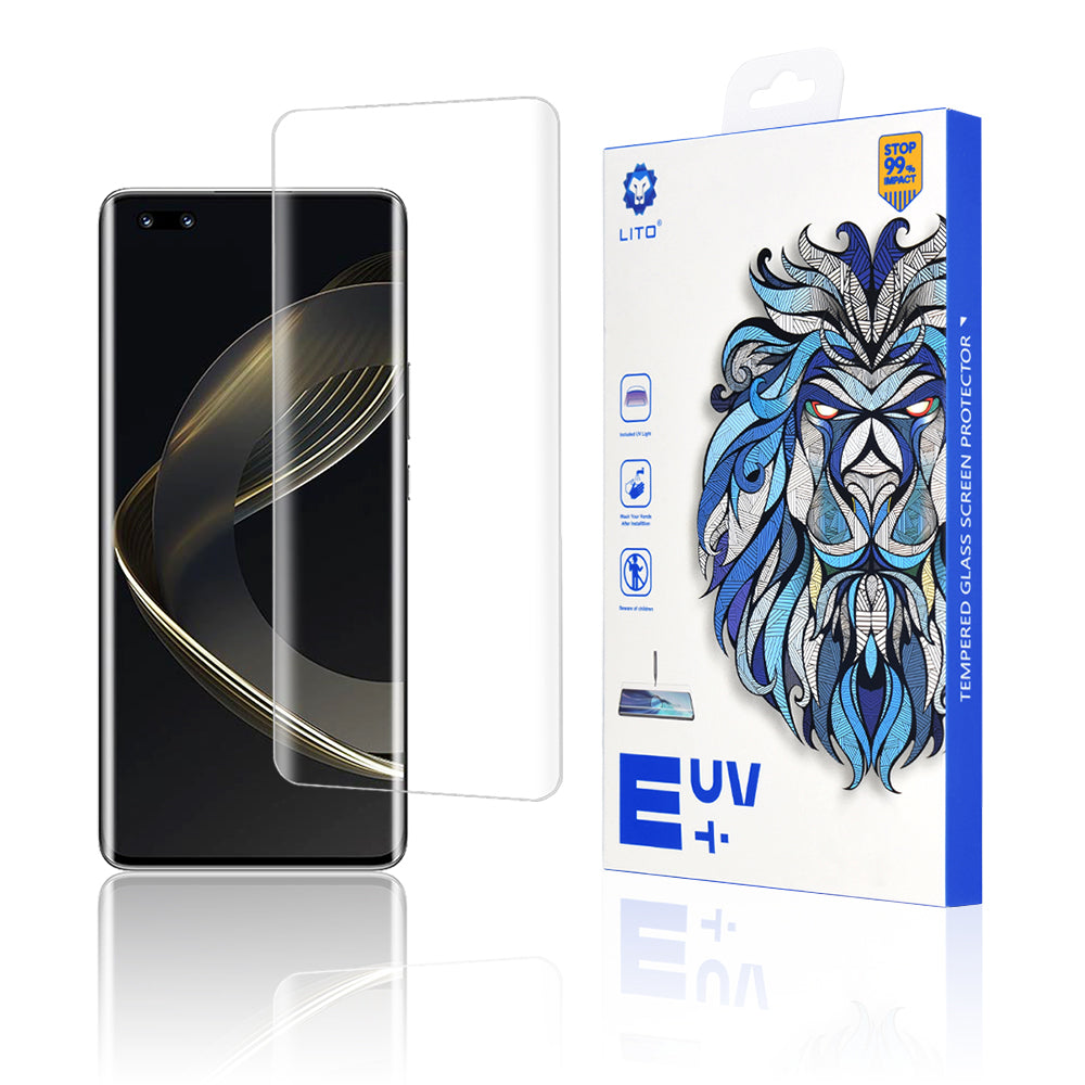 Προστατευτική μεμβράνη οθόνης Lito για Huawei nova 11 Pro, Ασφαλισμένο γυαλί, UV κόλλα, 3D