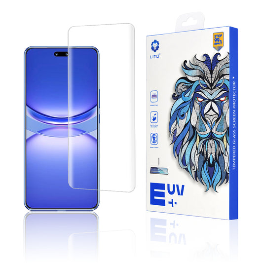 Προστατευτική μεμβράνη οθόνης Lito για Huawei nova 12 Pro, Ασφαλισμένο γυαλί, UV κόλλα, 3D