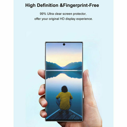 Προστατευτική μεμβράνη οθόνης Lito για Samsung Galaxy S24 Ultra S928, Ασφαλισμένο γυαλί, UV κόλλα, 3D