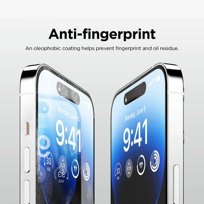 Προστατευτική Μεμβράνη Οθόνης Ματ Anank 5X Reinforced για Apple iPhone 17 Air, Ενισχυμένο Γυαλί, Full Glue, 2.5D, Μαύρη