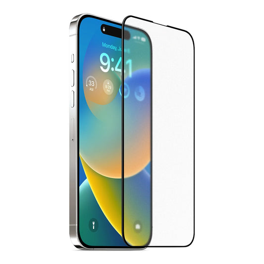 Προστατευτική Μεμβράνη Οθόνης Ματ Anank 5X Reinforced για Apple iPhone 17 Air, Ενισχυμένο Γυαλί, Full Glue, 2.5D, Μαύρη