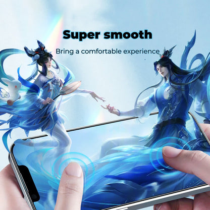 Προστατευτική Μεμβράνη Οθόνης Ματ Anank 5X Reinforced για Apple iPhone 17 Pro Max, Ενισχυμένο Γυαλί, Full Glue, 2.5D, Μαύρη