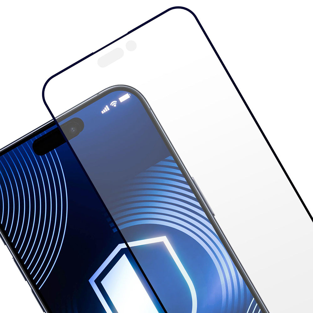 Προστατευτική Μεμβράνη Οθόνης Matte 3MK HardGlass Max για Apple iPhone 17 Pro Max, Ενισχυμένο Γυαλί, Full Glue, Μαύρη