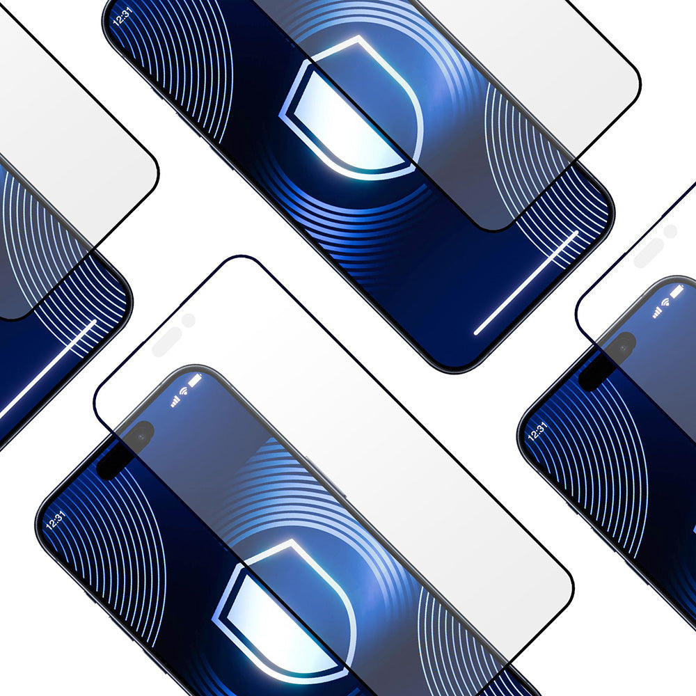 Προστατευτική Μεμβράνη Οθόνης Matte 3MK HardGlass Max για Apple iPhone 17 Pro Max, Ενισχυμένο Γυαλί, Full Glue, Μαύρη