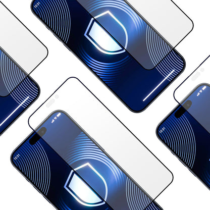Προστατευτική Μεμβράνη Οθόνης Matte 3MK HardGlass Max για Apple iPhone 17 Pro Max, Ενισχυμένο Γυαλί, Full Glue, Μαύρη