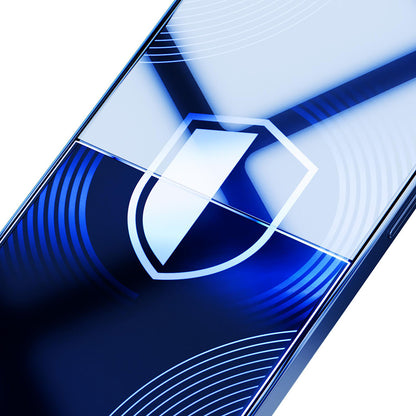 Προστατευτική Μεμβράνη Οθόνης Matte 3MK HardGlass Max για Apple iPhone 17 Pro Max, Ενισχυμένο Γυαλί, Full Glue, Μαύρη