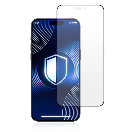 Προστατευτική Μεμβράνη Οθόνης Matte 3MK HardGlass Max για Apple iPhone 17 Pro, Ενισχυμένο Γυαλί, Full Glue, Μαύρη