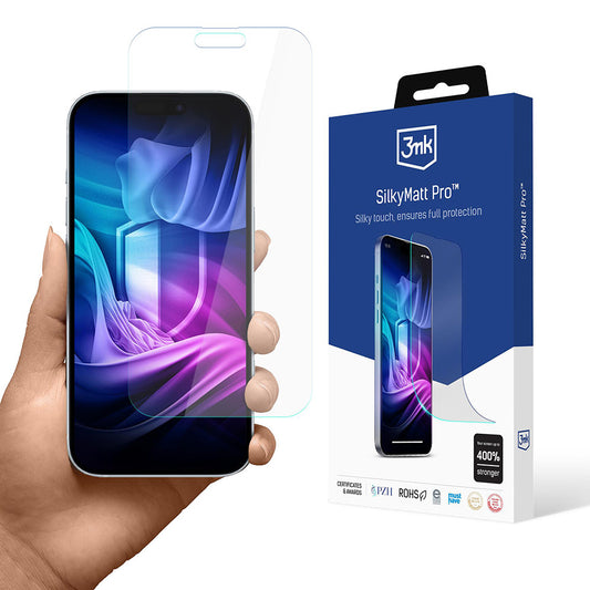 Ματ προστατευτική μεμβράνη οθόνης 3MK Silky Pro για Apple iPhone 17 Pro Max, Πλαστική