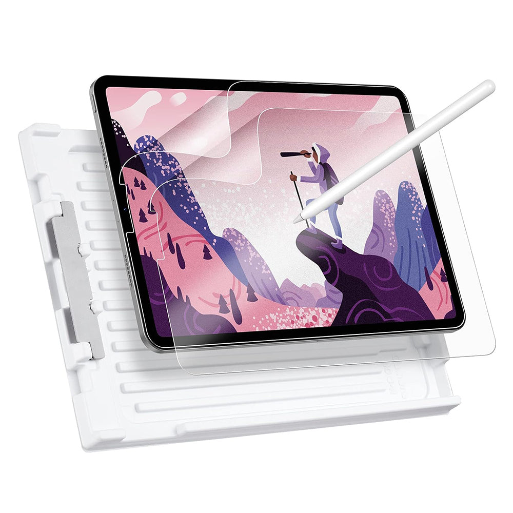Προστατευτική Μεμβράνη Οθόνης Matte ESR Paper Feel για Apple iPad Pro 12.9 (2022) / Pro 12.9 (2021) / Pro 12.9 (2020), Πλαστική, Σετ 2 τεμαχίων