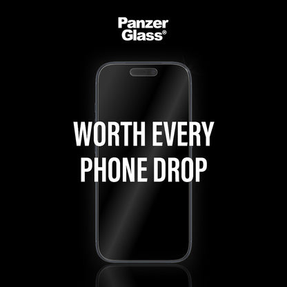 Προστατευτική Μεμβράνη Οθόνης Matte PanzerGlass Armor EasyAligner για Apple iPhone 17 / 16 Pro, Ενισχυμένο Γυαλί, Full Glue