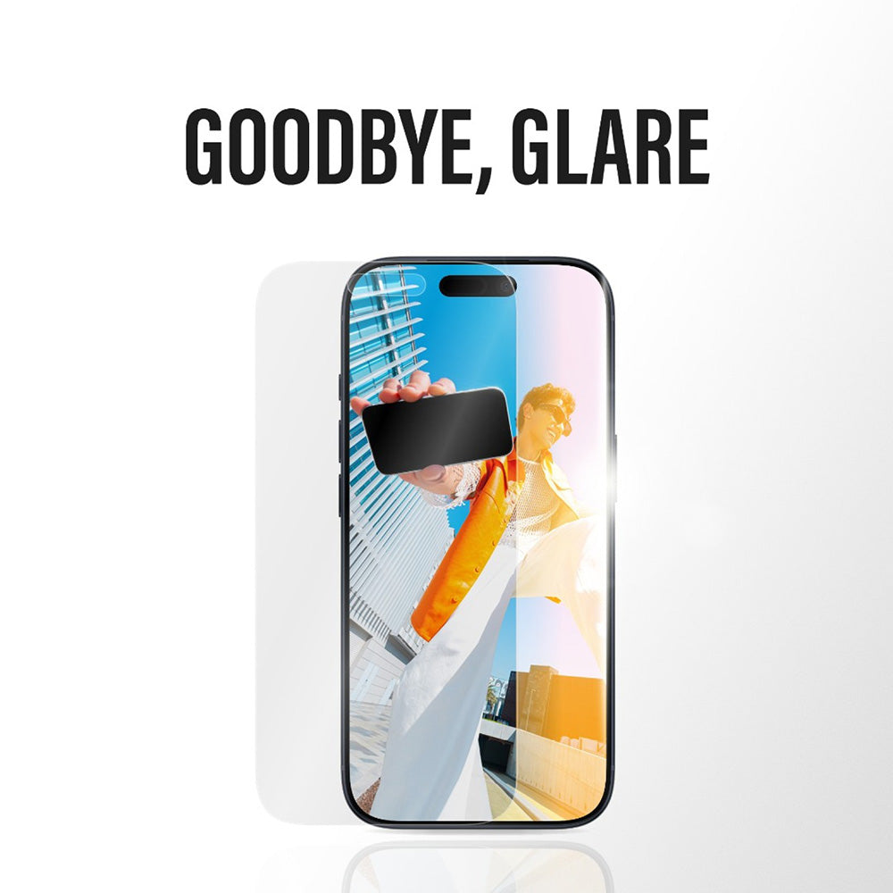 Προστατευτική Μεμβράνη Οθόνης Matte PanzerGlass Armor EasyAligner για Apple iPhone 17 Pro Max, Ενισχυμένο Γυαλί, Full Glue